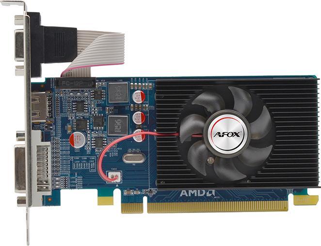 AFOX Radeon HD 6450 1GB DDR3 64Bit DVI HDMI VGA LP AF6450-1024D3L9 (1 GB)
