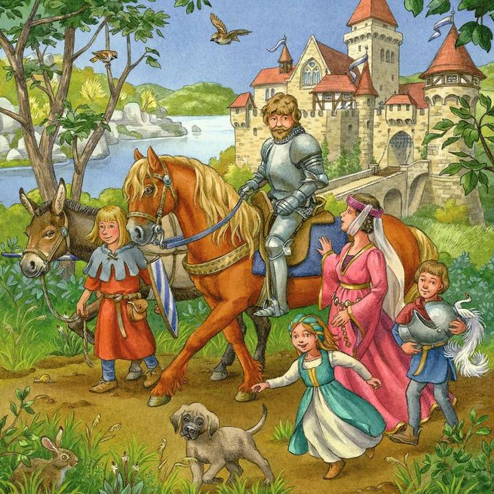 Immagine prodotto Ravensburger Torneo di giostra medievale (49 pezzi)