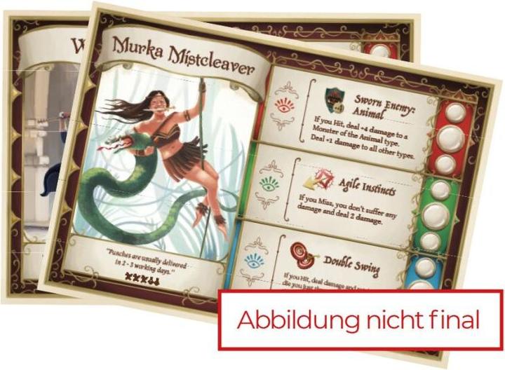 Actual product image Horrible Guild HR042 - Dungeon Fighter 2. Edition - Board Game, for 1-6 Players, from 14 years (DE Edition) (German)