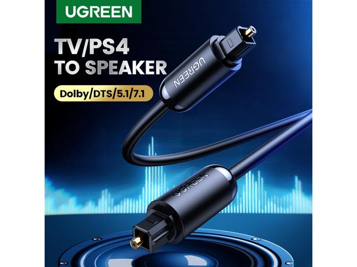 Produktbild Ugreen Toslink Optical Digital Audio SPDIF (1 m, TOSLINK)
