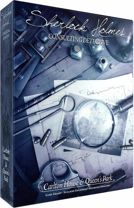 Actual product image Asmodée Sherlock Holmes: Consulting Detective - Carlton House & Queen's Park (Italian)