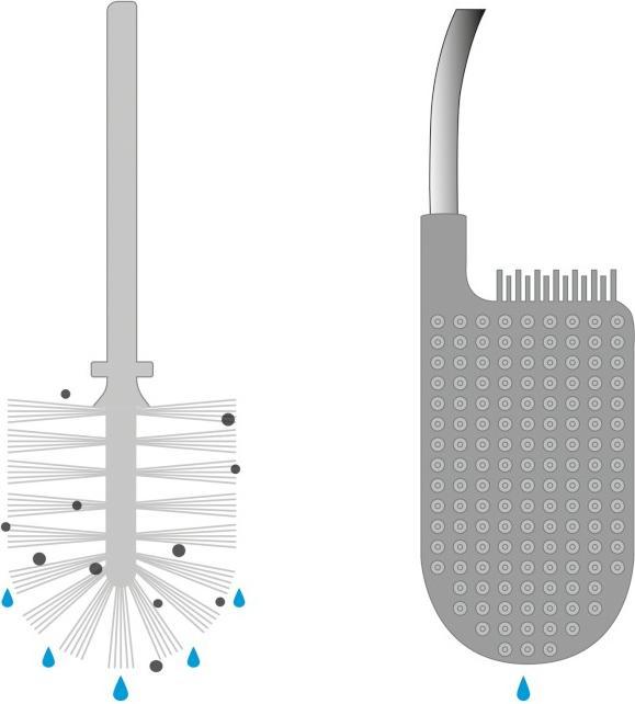 Actual product image Joseph Joseph Flex Lite WC Brush