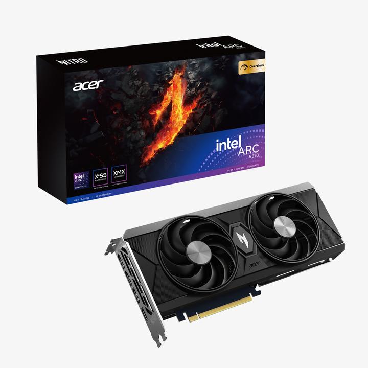 Actual product image Acer Nitro Arc B570 OC (10 GB)