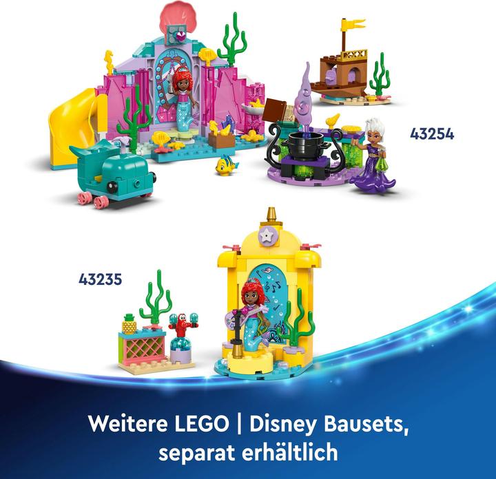 Image du produit LEGO 43235 Scène musicale d'Arielle (43235, LEGO Disney)