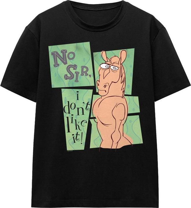 Immagine prodotto Ren & Stimpy No Sir I Don't Like It Maglietta Adulto Unisex (XL)