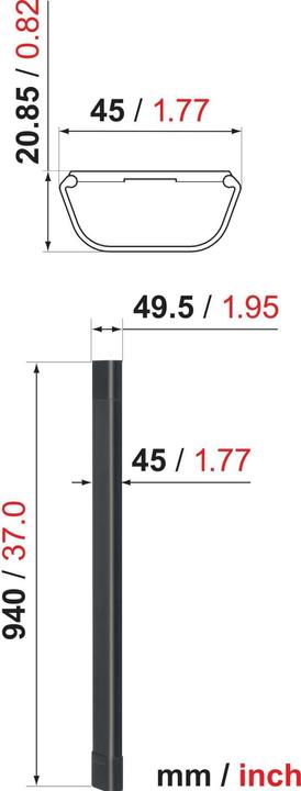 Actual product image Vogels Cable 4 (Cable Strips / Sleeves)