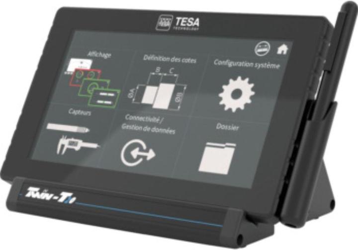 Produktbild tesa TWIN-T20 Messbereich +/-500 Âµm Ziffernschrittwert 0,1 Âµm 2 TasteranschlÃ¼sse (Messgerätkoffer)
