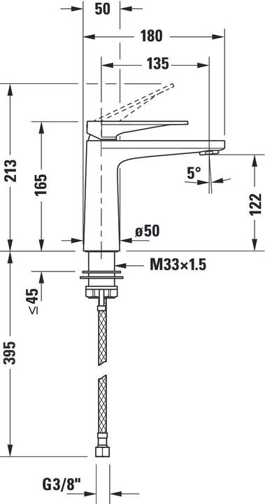 Nutritional values and ingredients Duravit EH-WT-MI M Tulum FreshStart Ausl 135 m ZAG black matt