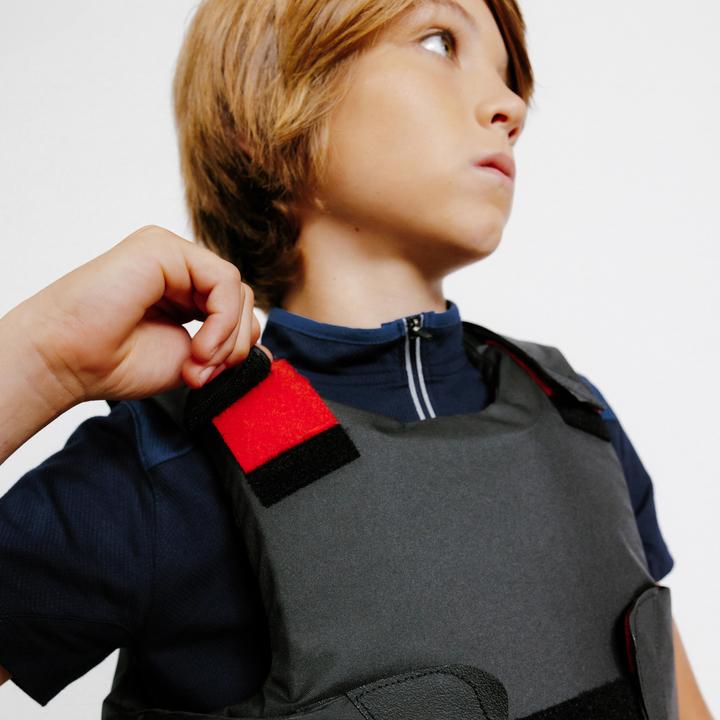 Immagine prodotto Fouganza Gilet da equitazione per bambini - 100 nero (140)