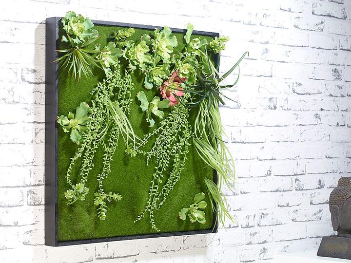 Actual product image Carlo Milano Vertical wall garden Ken with decorative vines