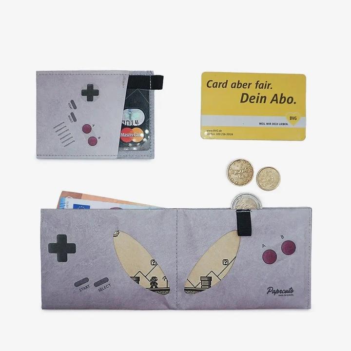 Actual product image Paprcuts RFID Wallet Pro 2.0 Game Boy