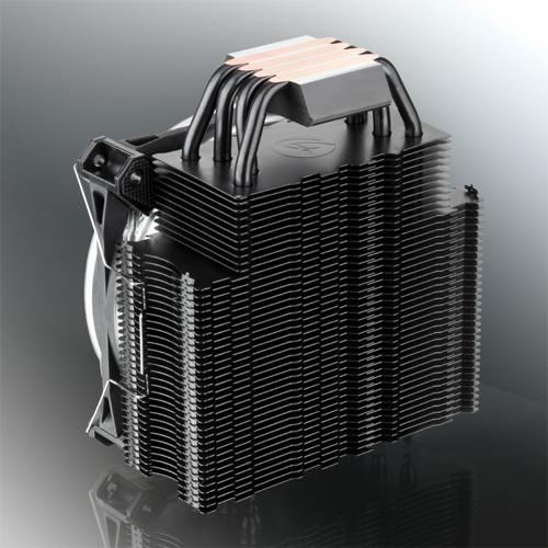 Immagine prodotto Raijintek Raffreddatore per CPU Leto, nero, RGB LED (155 mm)