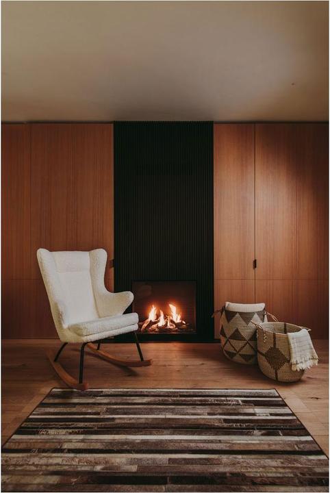 Image du produit Quax Adult fauteuil à bascule de Luxe avec tabouret