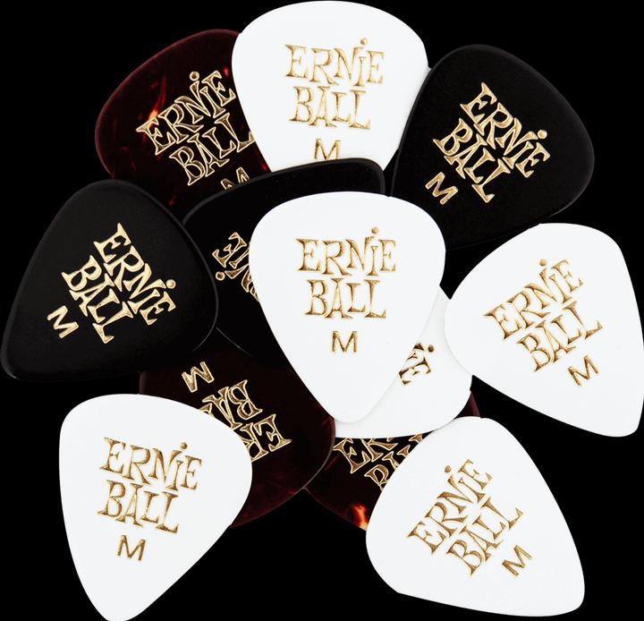 Ernie Ball Medium Plektren 12er-Packung (12 x, 0.72 mm)