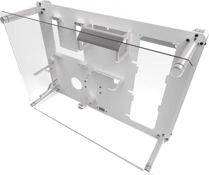 Produktbild Creative Solutions For Gamers CSFG Frostbite Wandgehäuse - weiss, Micro-ITX (Micro-ITX)