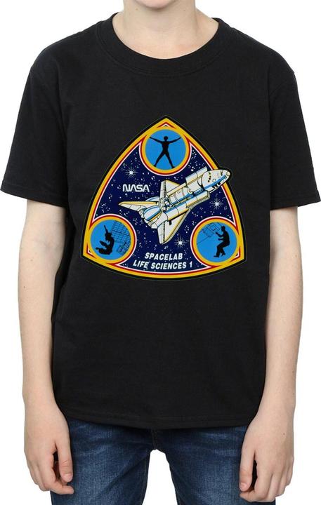 Actual product image Nasa Boys Classic Spacelab Life Science T-Shirt (152, 158)