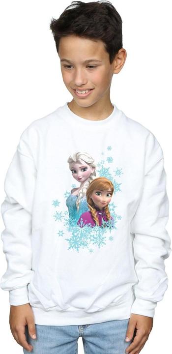 Actual product image Disney Boys Frozen Elsa And Anna Sisters Sweatshirt (116)