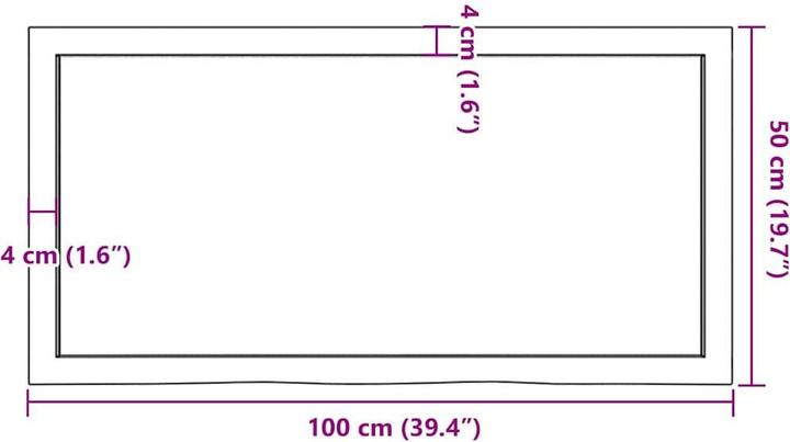 Immagine prodotto VidaXL Lian (100 x 50 x 4 cm)