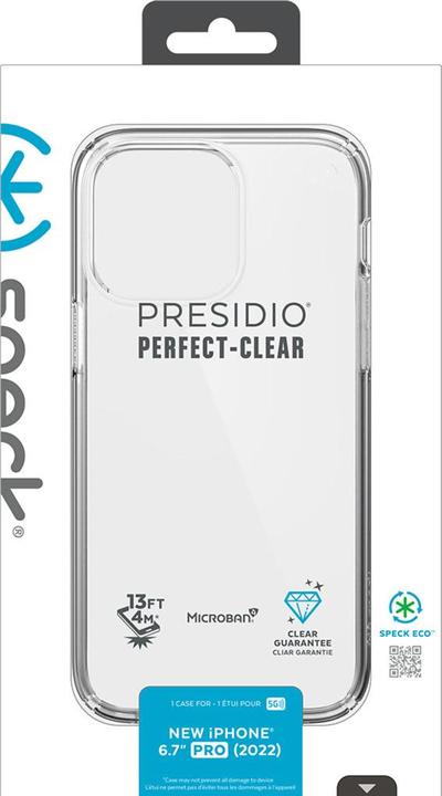 Actual product image speck Presidio Perfect Clear (Apple iPhone 14 Pro Max)