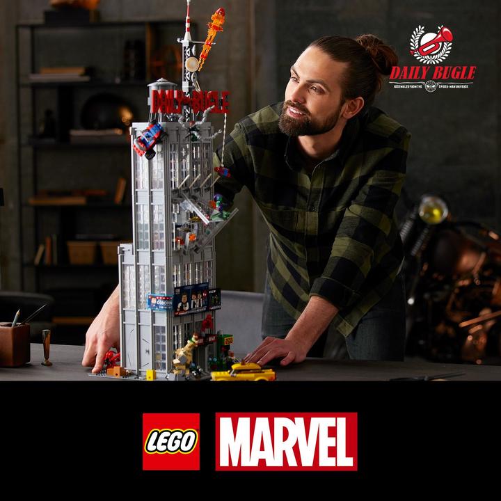 Immagine prodotto LEGO Daily Bugle (76178, LEGO Marvel, Set LEGO rari)