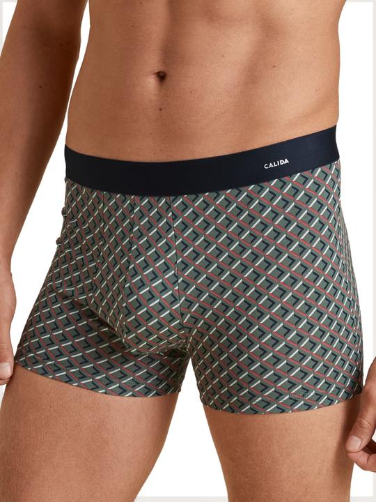 Calida New Boxer avec ceinture en caoutchouc souple (S, Une unité par pack)