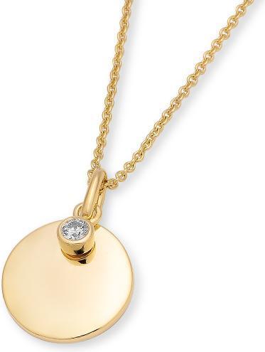 Actual product image Breuning COLLIER - BRILL. 0,10 Ct. H/si (750/18 K Gold)