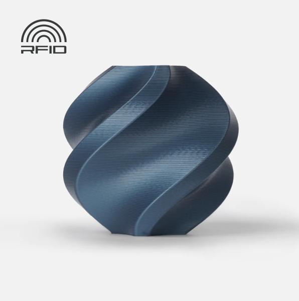 Actual product image Bambu Lab PLA Metal (PLA, 1.75 mm, 1000 g, Blue)