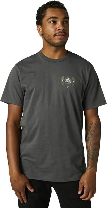 Fox Tee 22 Unplugged Ss Premium Grey (S)