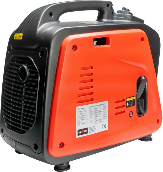 Produktbild Grafner Inverter Stromerzeuger Notstromaggregat Benzin IV11086 (2000 W, 4.10 l)