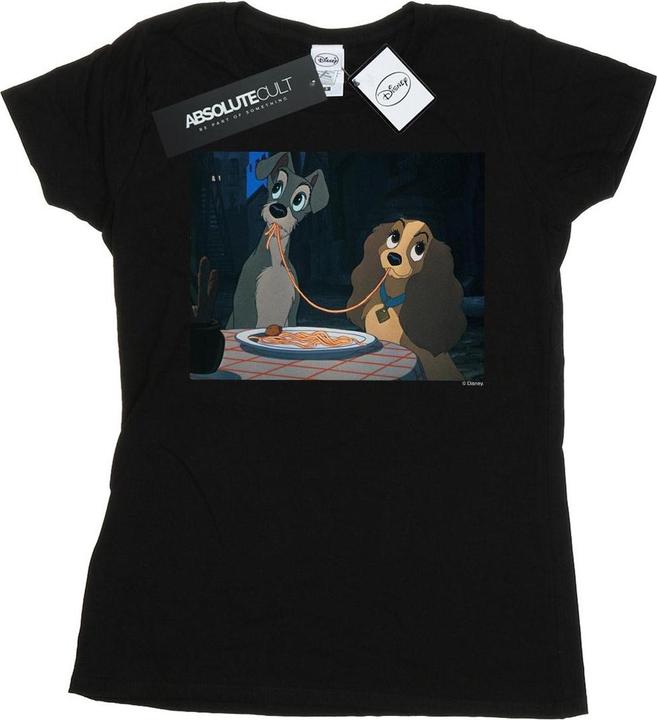 Image du produit Disney - T-shirt LADY AND THE TRAMP SPAGHETTI SLURP - Femme (S)