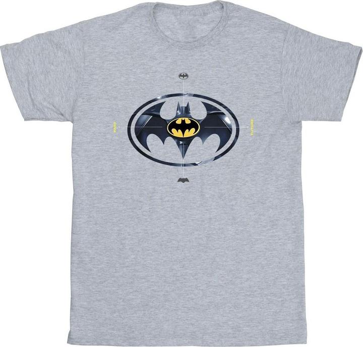 Produktbild The Flash Batman Metal Logo TShirt (XXL)