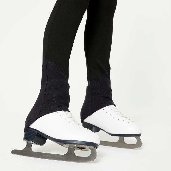 Immagine prodotto Axelys Leggings da pattinaggio artistico per bambini - nero (6, 7, 8)