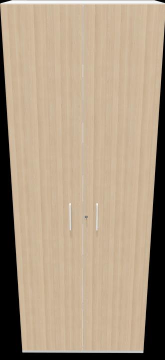 Actual product image Narbutas Choice hinged door cabinet (80 x 40 x 217 cm)