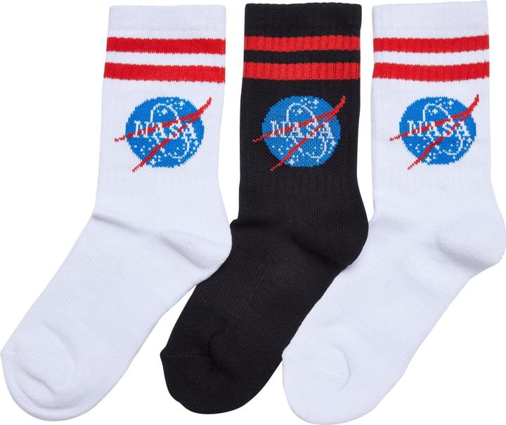 Mister Tee NASA Insignia Socks Kids 3-Pack - 20459 (3er Pack, 27 - 30)