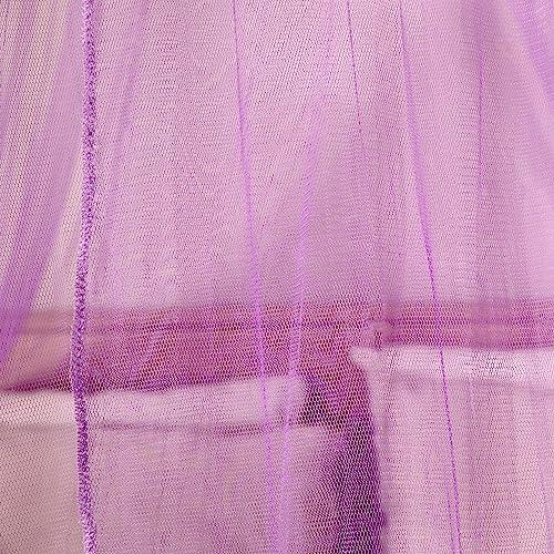 Produktbild Activity Board Lila Betthimmel mit vorgeklebten leuchtenden Sternen - Violett Prinzessinen Moskitonetz für Mädchen