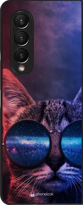 Produktbild PhoneLook Hülle Red Blue Cat Glasses (Samsung Galaxy Z Fold3)