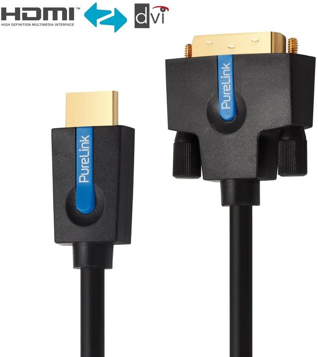 Produktbild Purelink DVI — HDMI (Typ A) (1.50 m, DVI, HDMI)