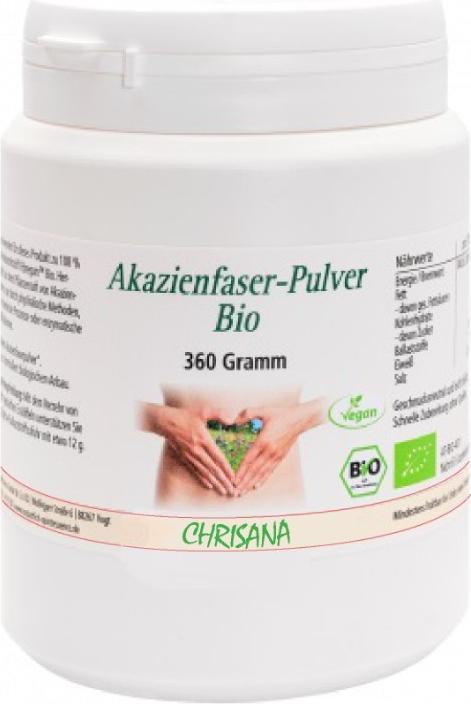 Immagine prodotto Chrisana Akazienfaser Pulver (1 Pezzo/i, Polvere, 430 g)