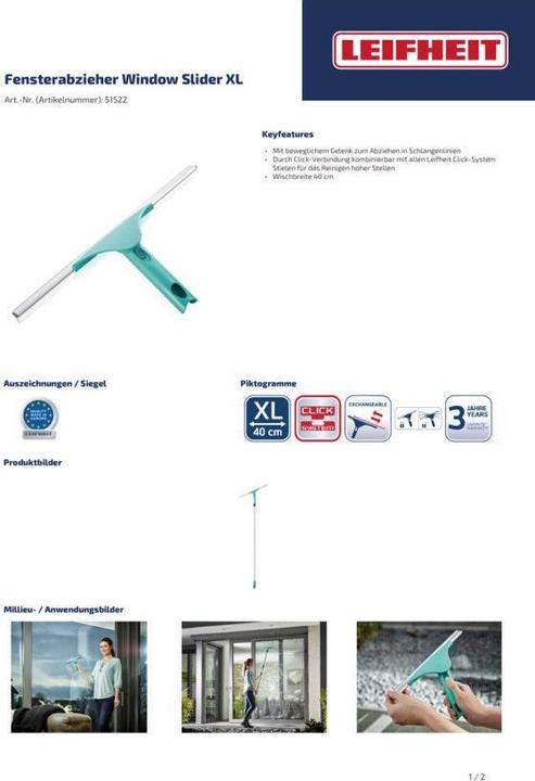 Produktbild Leifheit Powerslide (1 Stk.)
