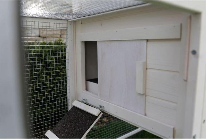 Image du produit Kerbl Clapier pour rongeurs Freetime Luke, maison en bois avec cour extérieure, toit en bitume, bac de