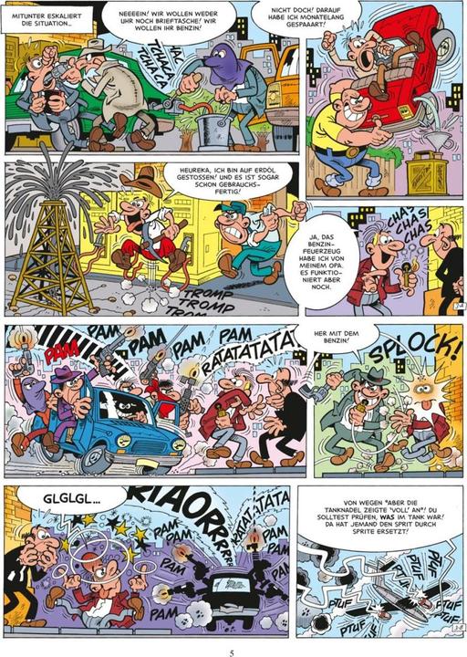 Produktbild Clever und Smart Sonderband 16: Das Benzin ist unser Ruin (Deutsch, Francisco Ibáñez, André Höchemer, 2023)