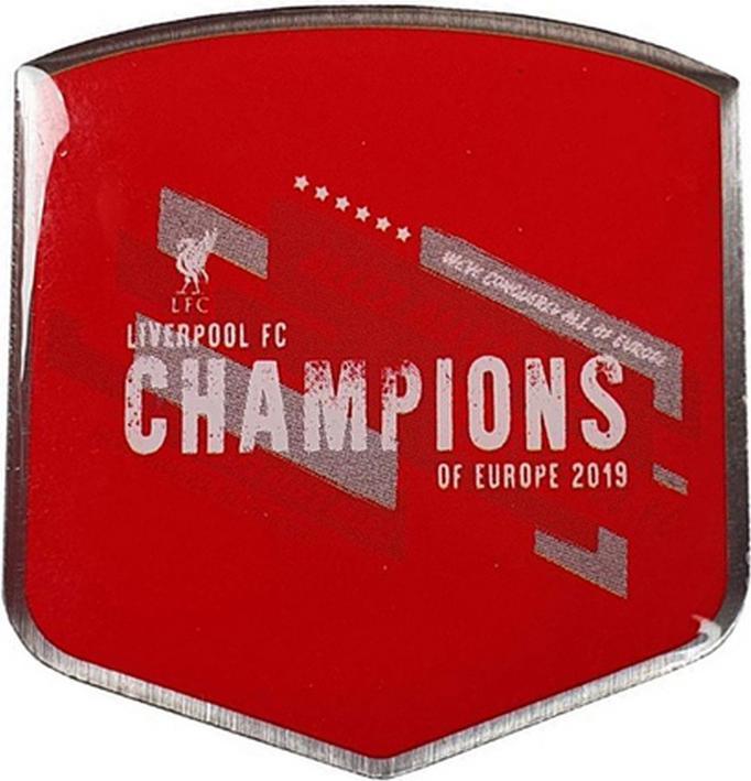Image du produit Score Draw Insigne Champions Of Europe Métal