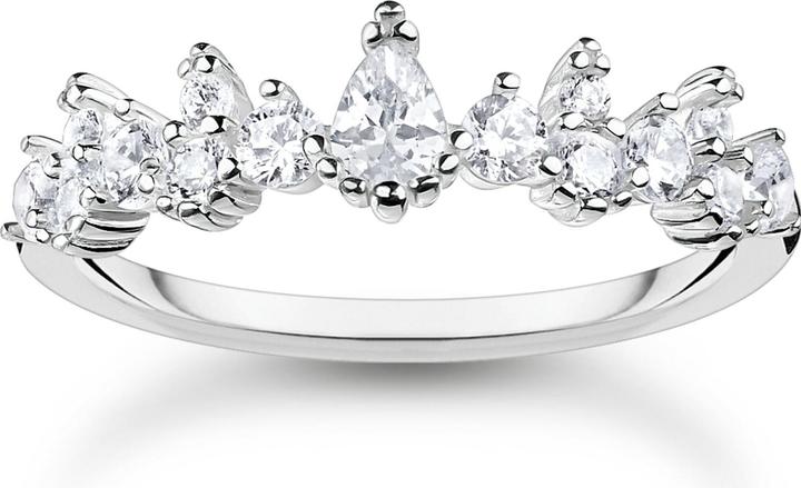 Produktbild Thomas Sabo Ring Eiskristalle Silber (54, 925 Silber)