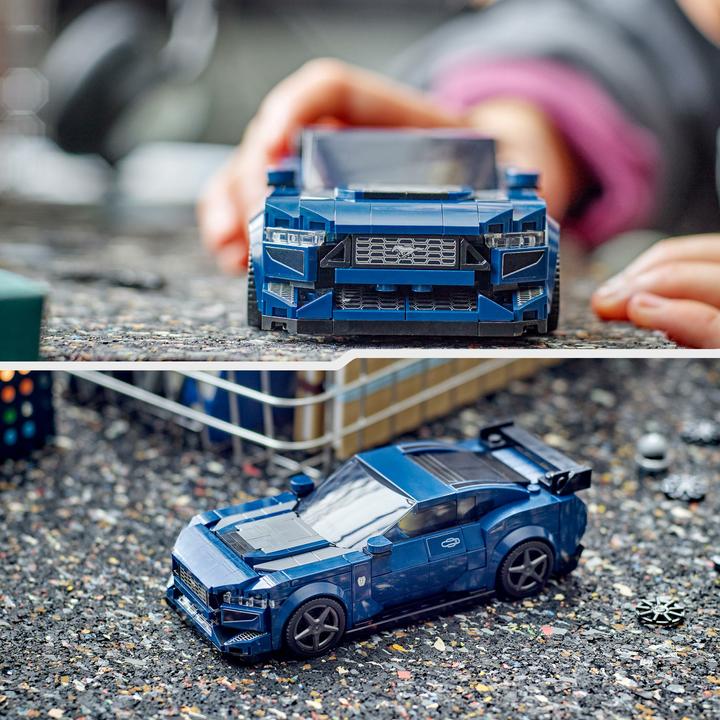Immagine prodotto LEGO Ford Mustang, l'auto sportiva del Cavallo Nero (76920, LEGO Speed Champions)