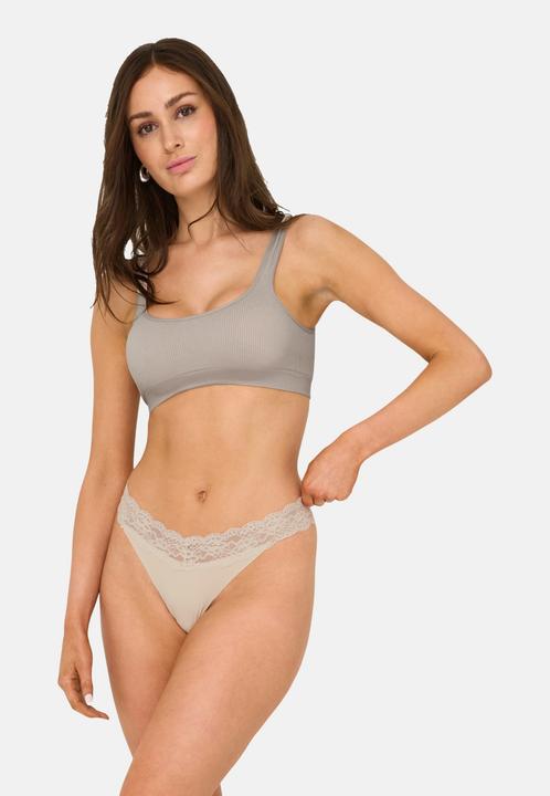 Actual product image Only Onlchloe Lace S.S Thong 3-Pack Acc Noos (M, pack of 3)
