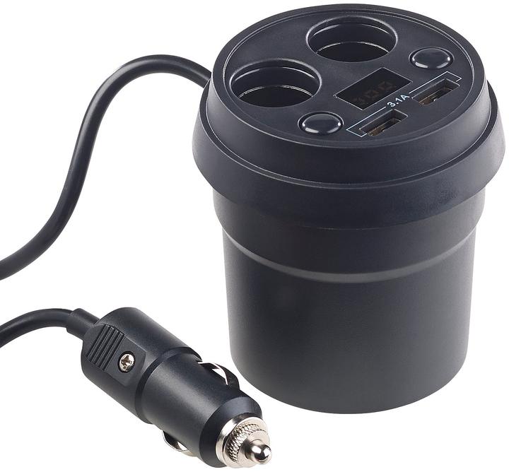 Actual product image Revolt 4-way car distributor