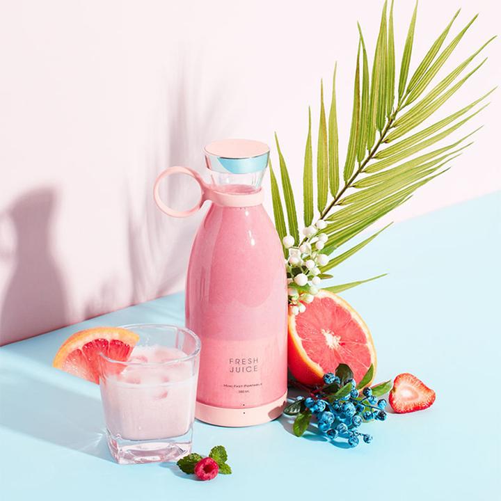 Immagine prodotto PhoneLook Fresh Juice Smoothie Maker mixeur 350ml frullatore portatile con stazione di carica a induzione USB