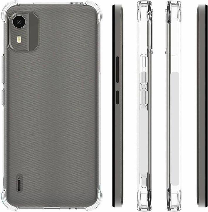 Produktbild Cover-Discount Nokia C12 - Silikon Case Hülle transparent (Nokia C12)