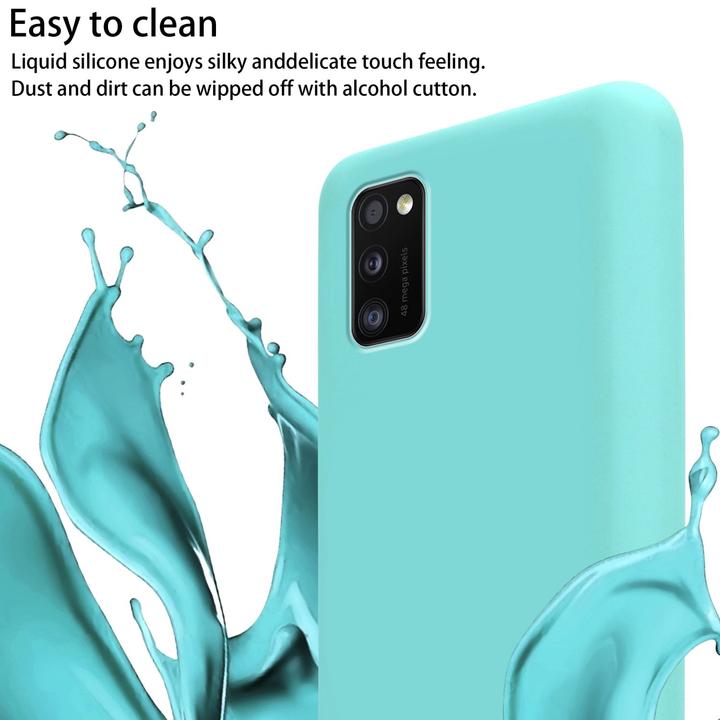 Actual product image Cadorabo TPU Cover Mobile Phone Chain Liquid (Samsung Galaxy M40s)