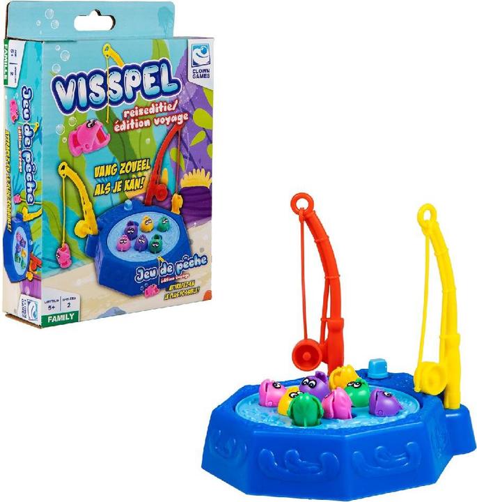 Actual product image Clown games Fishing Game Travel (French)